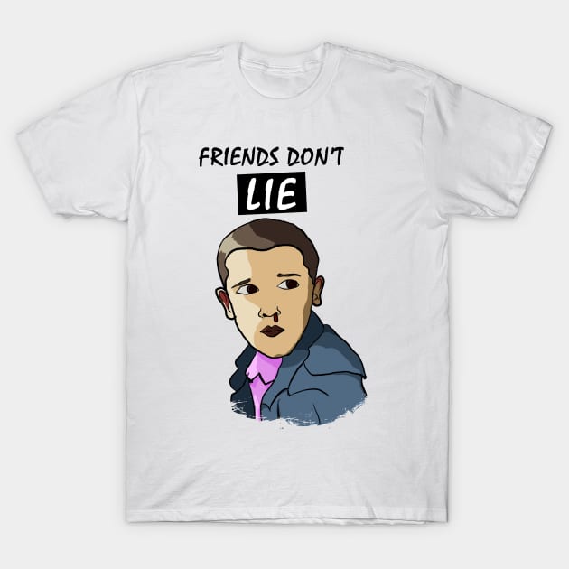 Stranger Things Eleven T-Shirt by FlowrenceNick00